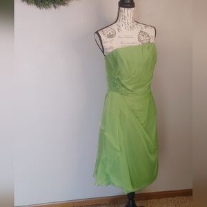 NWT B2 By Jasmine Short Strapless Prom Dress Sz 16